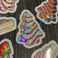 Christmas Tree Cake Stickers