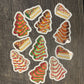 Christmas Tree Cake Stickers