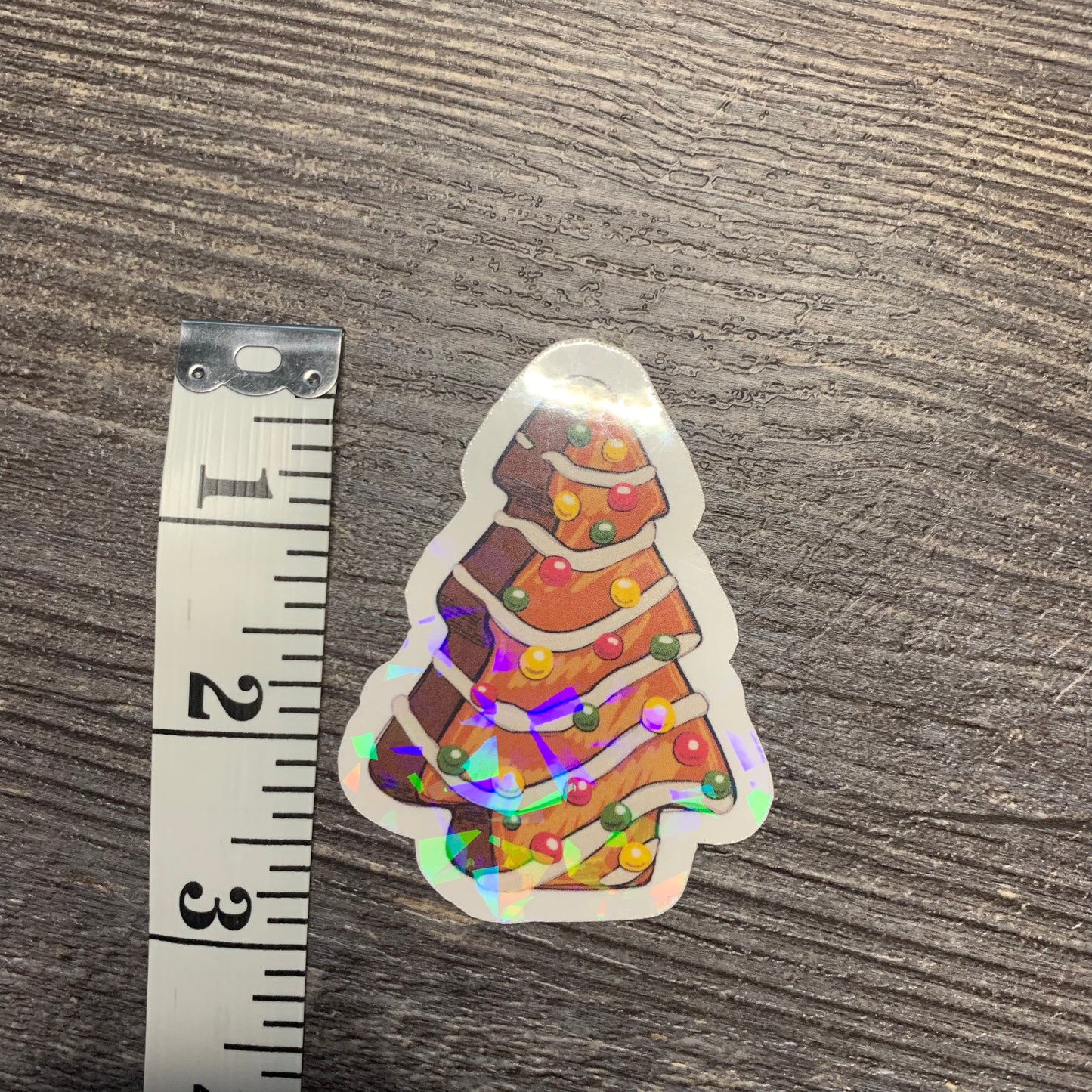 Christmas Tree Cake Stickers